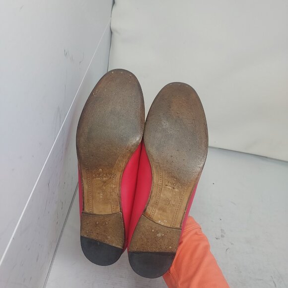 Gucci Brixton Pink Horsebit Collapsible Loafer Shoe - Picture 2 of 13